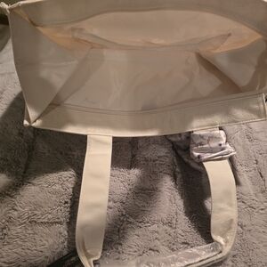 Victoria's Secret Cream Travel Bag
